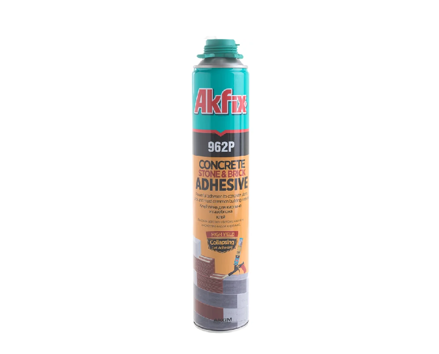 Клей-пена Akfix 962P для кирпича и газоблока всесезонная (800 мл)