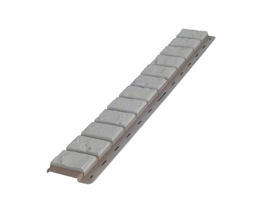 Планка облицовочная (кирпич) Альта-Профиль белый 920×125 мм