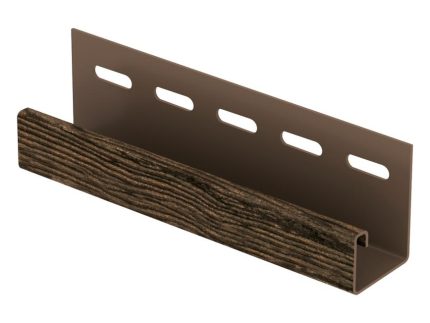 J-планка Ю-Пласт Hokla S-Lock Щепа каштан 3050 мм