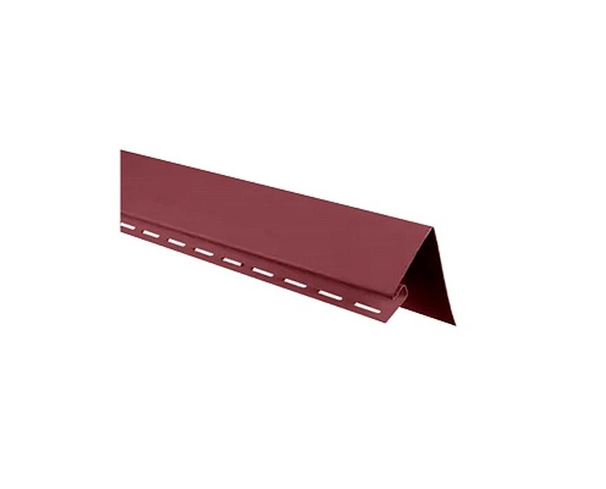 Планка околооконная Канада+ Премиум Т-17 Гранатовая 3000 мм