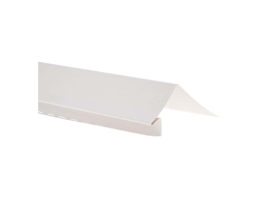 Планка околооконная Blockhouse Т-17 Белая 3000 мм