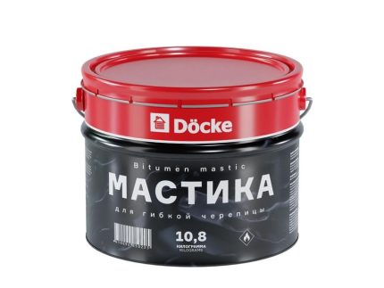 Мастика Docke для гибкой черепицы (10 л)