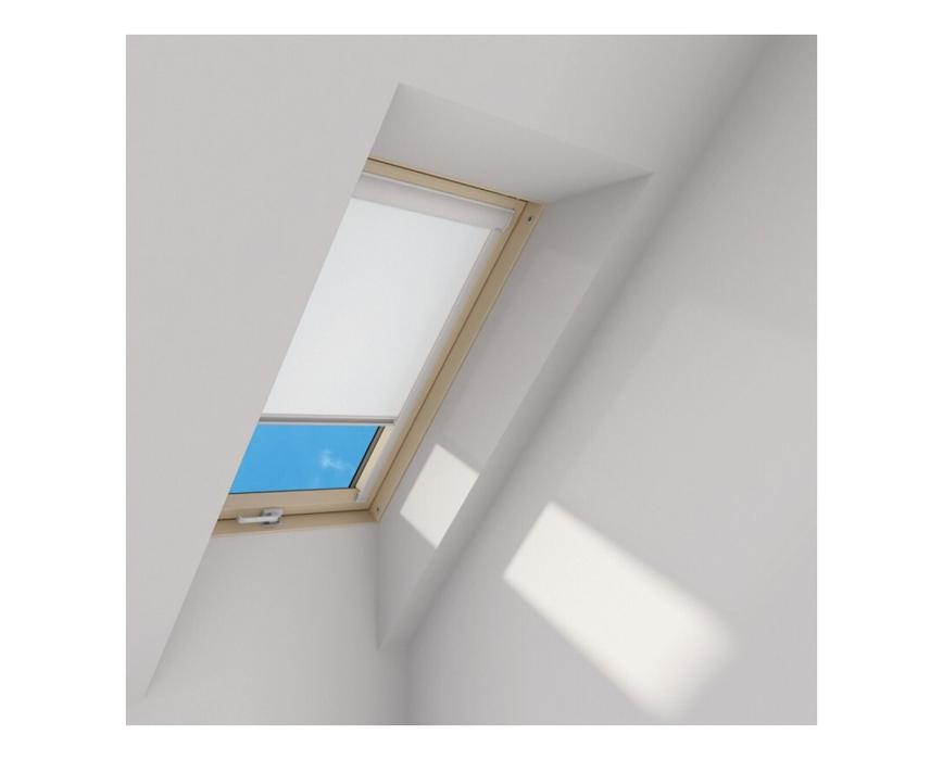 Штора Fakro ARF II-255 Тип 04 с полным затемнением белая 66×118 см