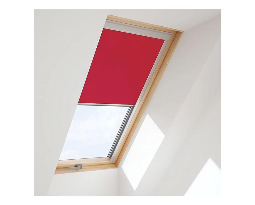 Штора Fakro ARF II-056 Тип 12 с полным затемнением бордовая 134×98 см