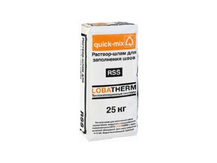 Цветной шовный раствор quick-mix RSS/gr для СФТК стально-серый, 25 кг