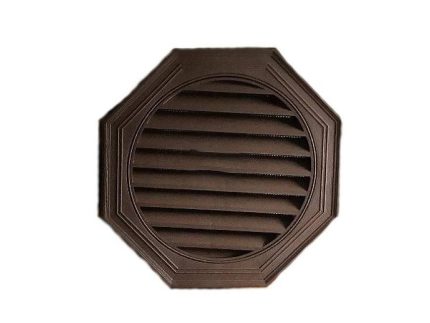 Вентиляционная решетка Sedeco ромбическая 560 мм Коричневая
