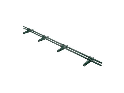 Снегозадержатель трубчатый BORGE 3000мм RAL 6005 (зеленый)