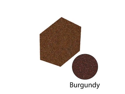 Заглушка треугольного конька Gerard Burgundy