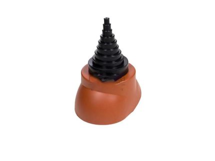 Антенный ворот Vilpe для труб 110-155 мм ЭПДМ резина кирпичный