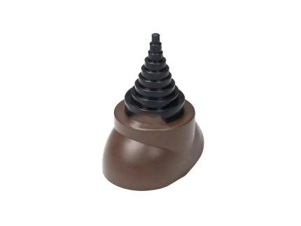 Антенный ворот Vilpe для антенн и труб 12-90мм ЭПДМ резина коричневый