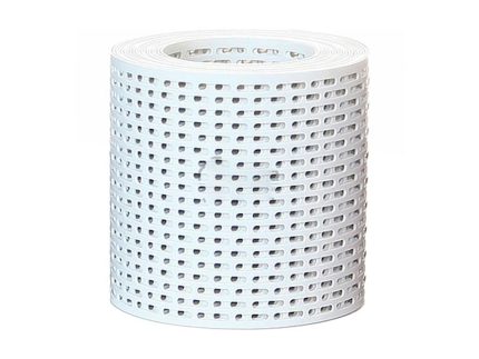 Лента карнизная вентиляционная BORGE 100х5000мм, ПВХ RAL9003 (Сигнальный белый)