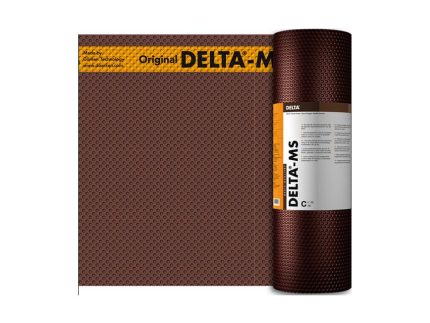 Профилированная мембрана DELTA-MS 8 мм для защиты гидроизоляции фундаментов 2x20м (40 м2)