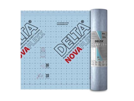 Пароизоляционная плёнка DELTA-NOVAFLEXX 1.5х50м 75 м2