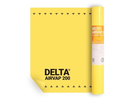 Дельта Аирвап 200 (75 м2) Пароизоляционная пленка DELTA AIRVAP 200 . Рулон 50*1,5 м. Россия. (замена Дави 200)