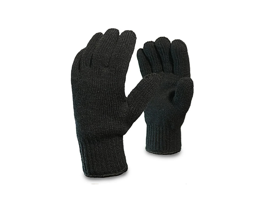 перчатки зимние двойные без ПВХ